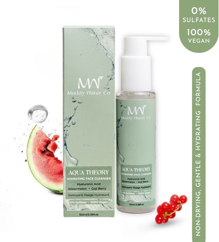 Muddy Aqua Theory Hydrating Face Cleanser 100ml - Image 1