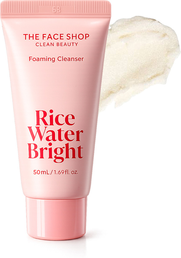 The Face Shop Rice Water Bright Foaming Cleanser Face Wash