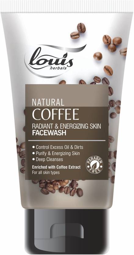 Louis herbals Natural Coffee Radiant & Energizing 150 gm Face Wash