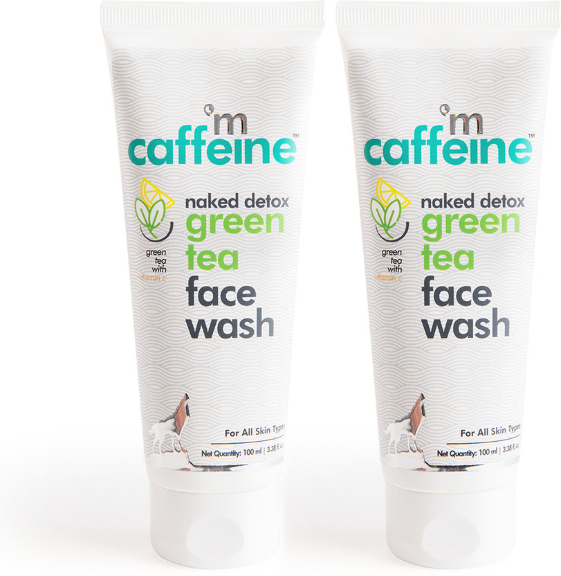 mCaffeine Green Tea & Vitamin C Cleanser, Reduces Acne, Get