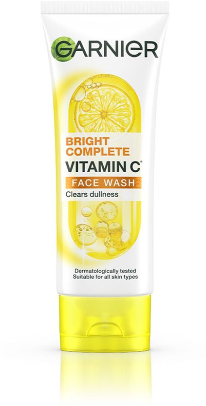 GARNIER Bright Complete VITAMIN C Facewash, 100g Face Wash