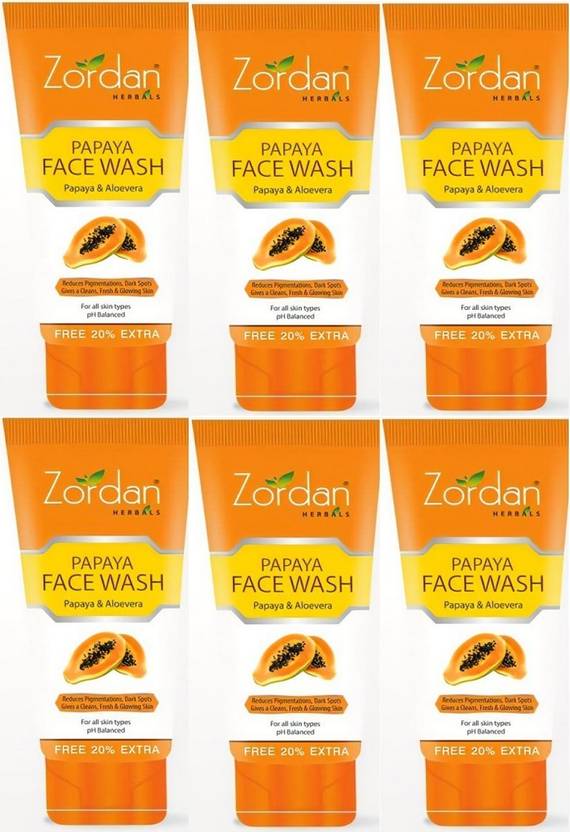 ZORDAN Papaya (60ML*2) Face Wash Price in India, Buy ZORDAN Papaya