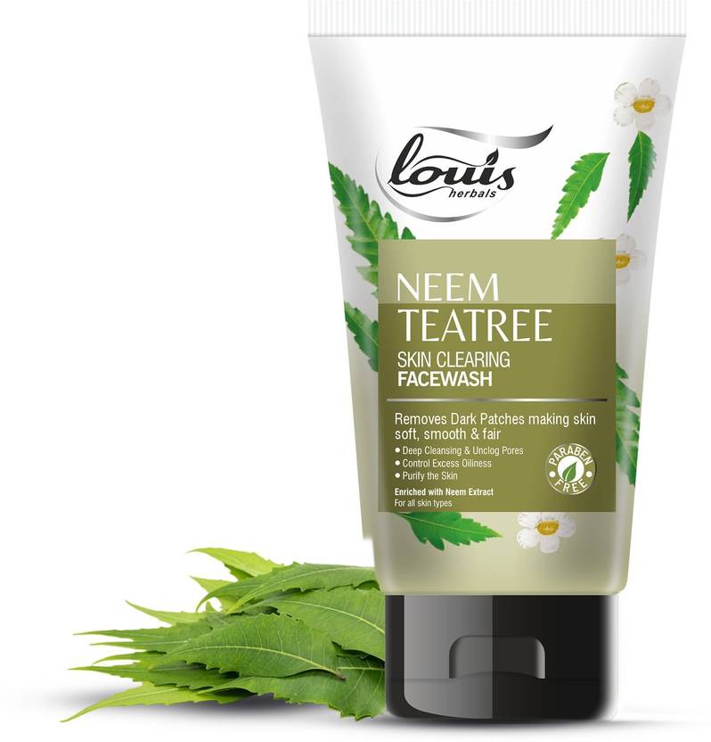 Louis herbals Neem & Teatree Skin Clearing 150gm Face Wash