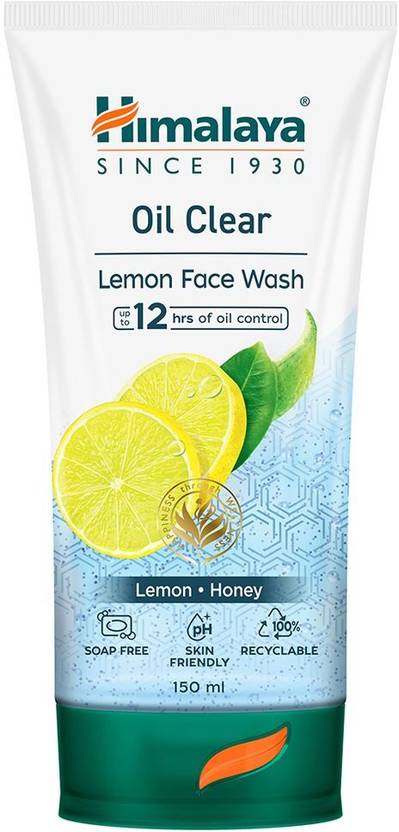 himalaya oil clear lemon face wash