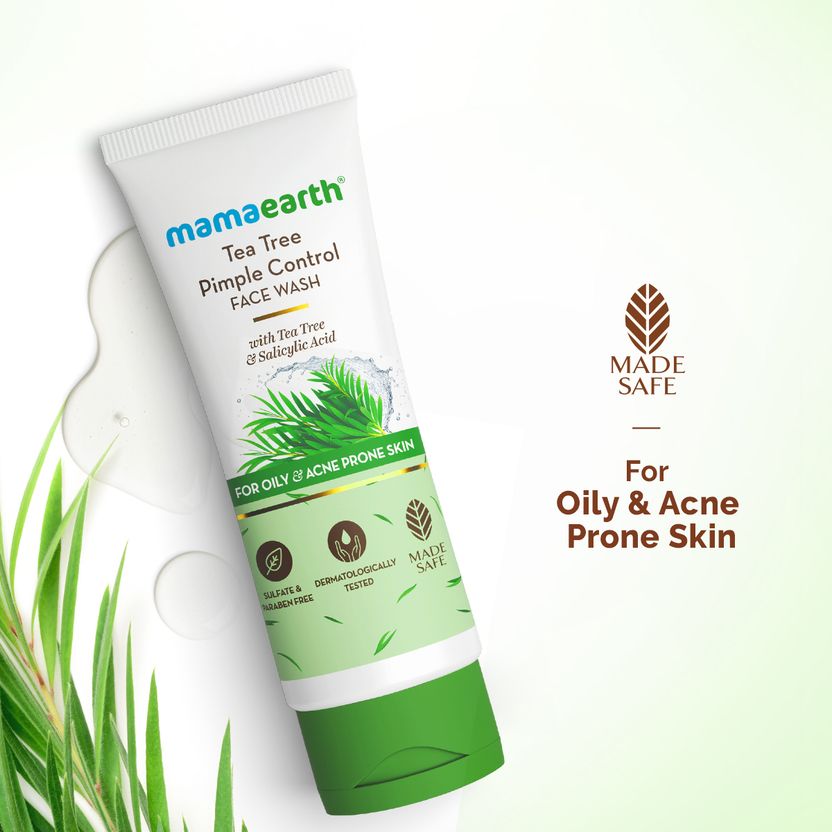 Mamaearth Tea Tree Face Wash 100ml - Image 3