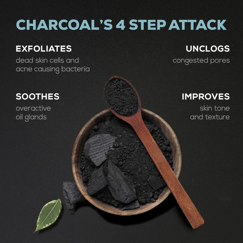 Joy Activated Charcoal Face Wash 250 ml - Image 3