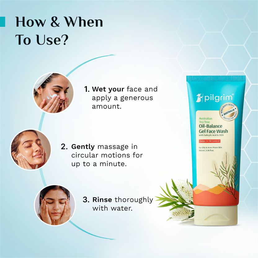 Pilgrim 1% Salicylic Acid Tea Tree & CICA Gel - Image 6
