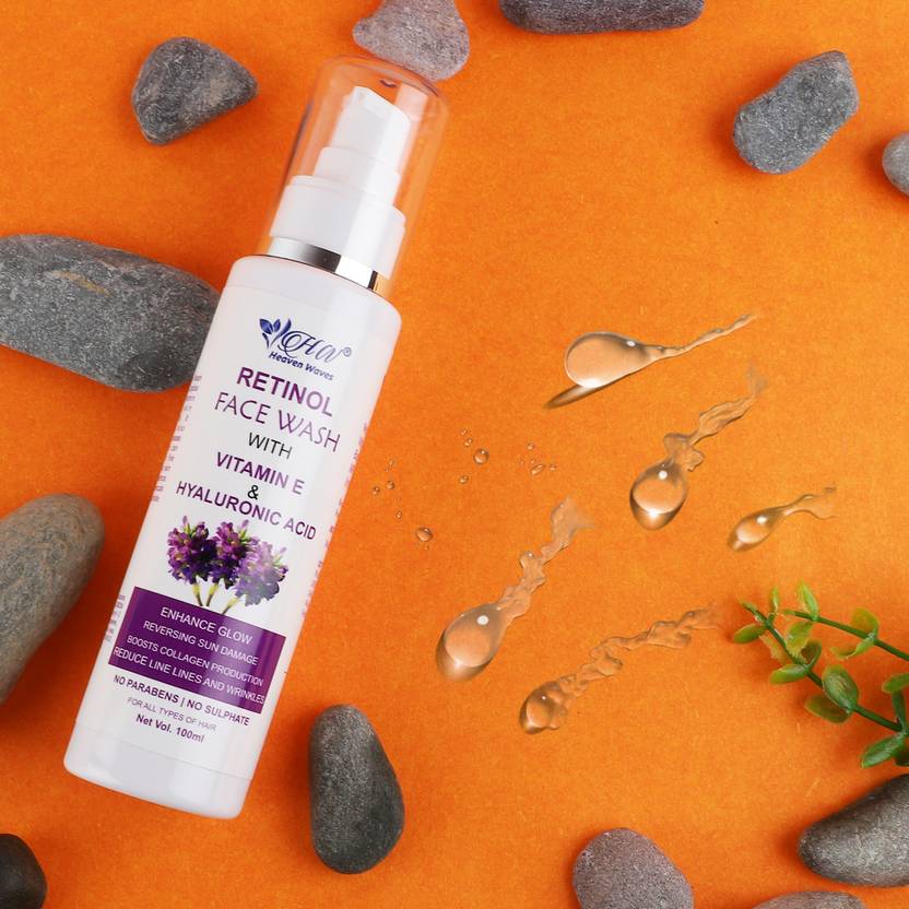 heaven waves Retinol For Fine Lines, Age Spots & Blemishes Face Wash Price in India, Buy
