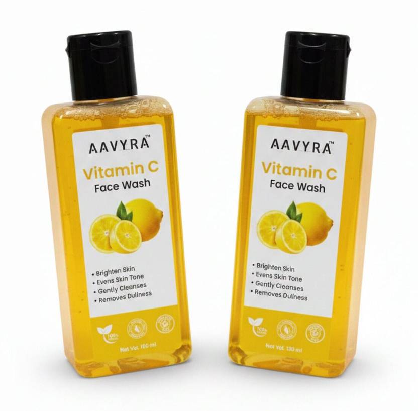 AAVYRA Vitamin C for Glowing Skin  (Pack of 2) Face Wash