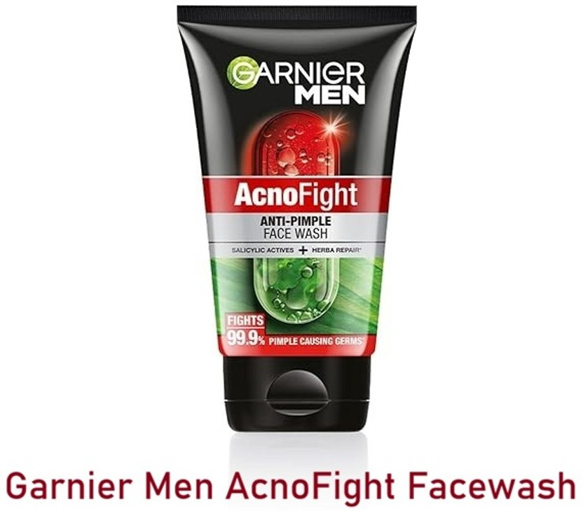 Garnier Men Men Acno Fight Anti-Pimple Facewash 100ml (Pack of