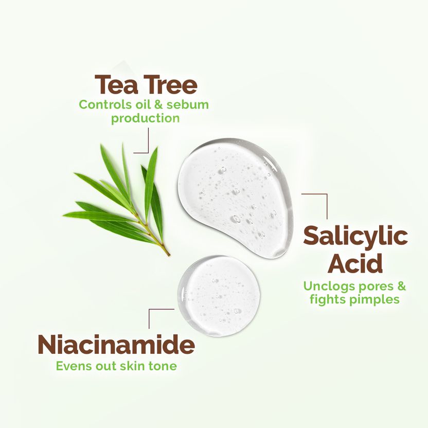Mamaearth Tea Tree Face Wash 100ml - Image 9