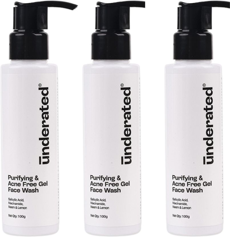 UNDERATED Purifying Face Wash with Salicylic Acid & Niacinamide - Image 8