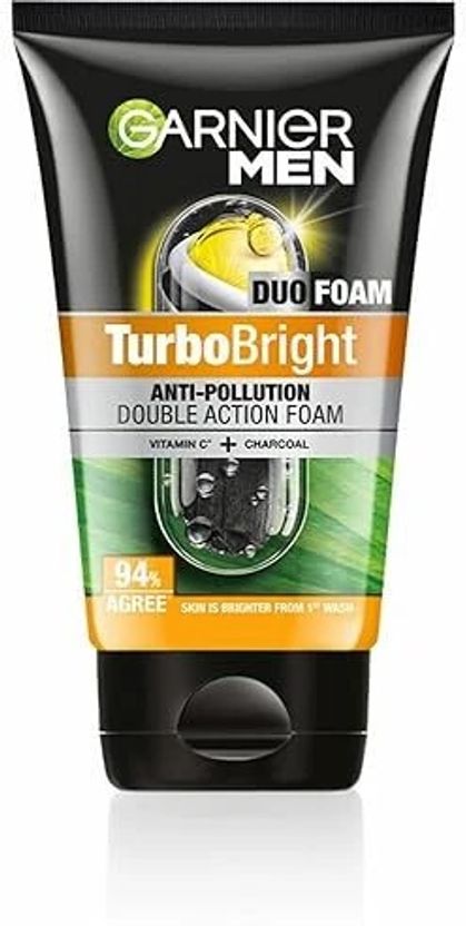 Garnier Men Brightening & Anti-Pollution Face Wash - Image 1