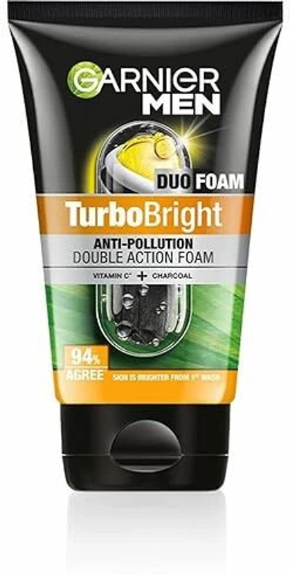Garnier Men MEN Brightening & Anti-Pollution TurboBright Double
