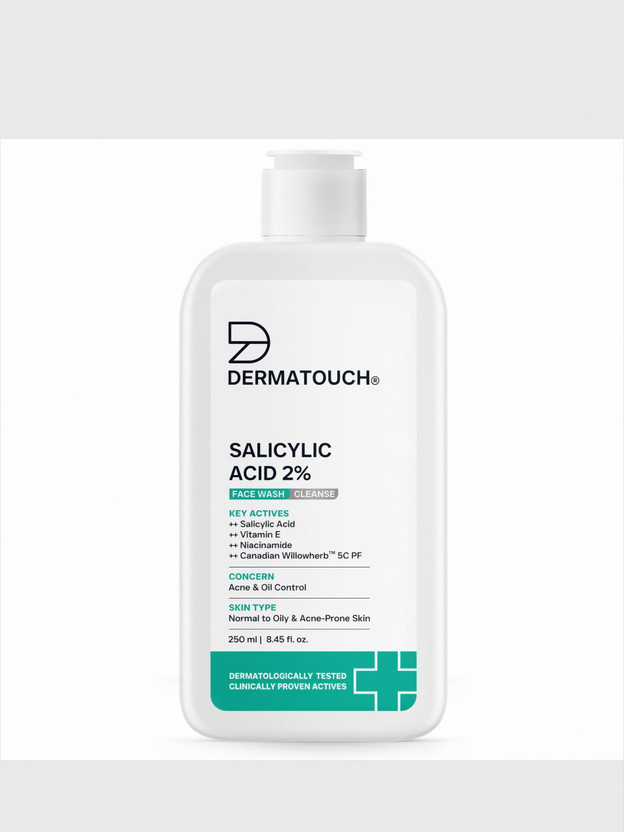 Dermatouch Salicylic Acid 2% | For Acne & Oil Control| 250ml Face Wash - Price in India, Buy Dermatouch Salicylic Acid 2% | For Acne & Oil Control| 250ml Face Wash Online In India, Reviews, Ratings & Features