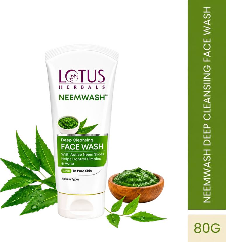 LOTUS HERBALS Neemwash Neem & Clow Facewsh Face Wash