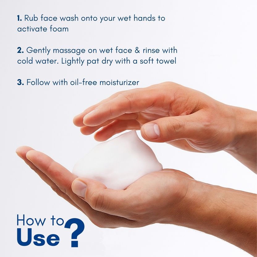 Becalm Airy Face Wash for Oily Skin 80ml - Image 7