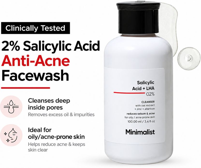 be Minimalist 2% Salicylic Acid Serum - Image 1