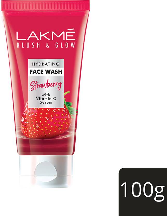 Lakmé Blush & Glow Strawberry Blast ,Gentle Facewash Cleanser Face Wash Price in India, Buy
