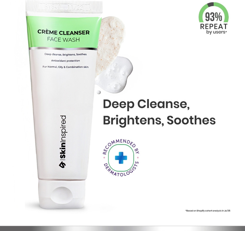 SkinInspired Facewash For Men & Women/Skin Brightening Face