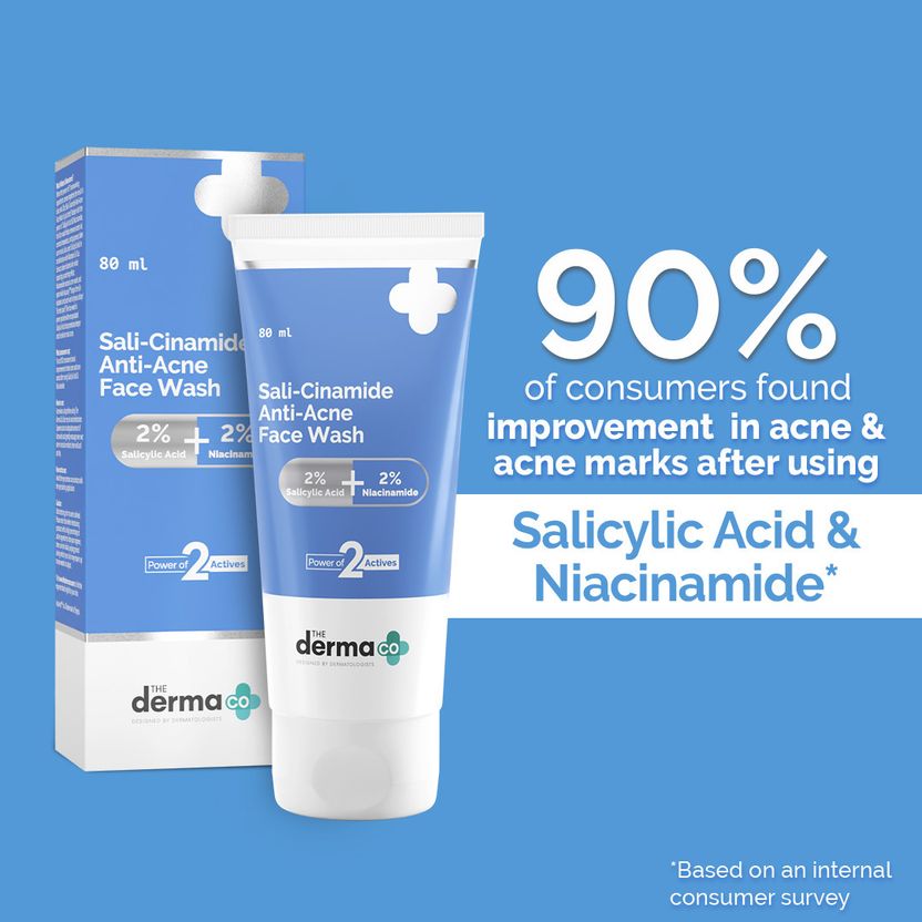 The Derma Co Sali-Cinamide Anti-Acne Face Wash - Image 3