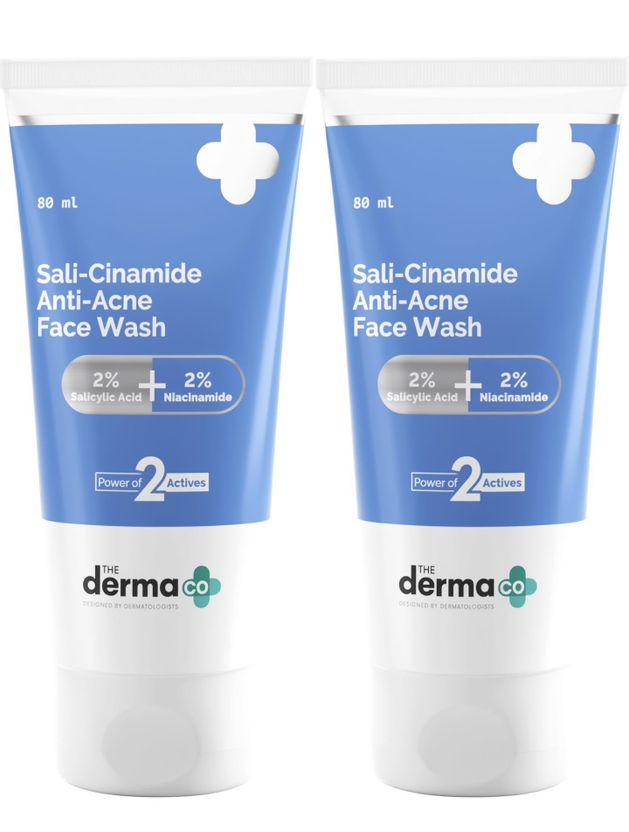 The Derma Co Sali-Cinamide Anti-Acne Face Wash - Image 1