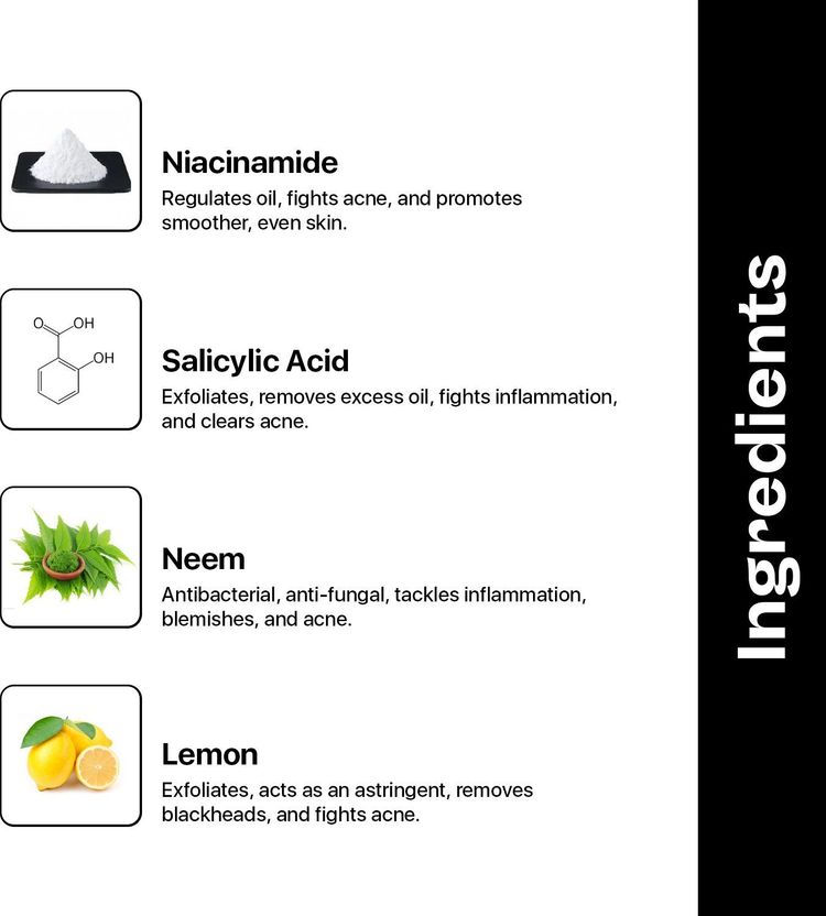 UNDERATED Purifying Face Wash with Salicylic Acid & Niacinamide - Image 5