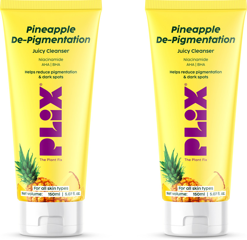 The Plant Fix Plix Pineapple De-Pigmentation Juicy Cleanser