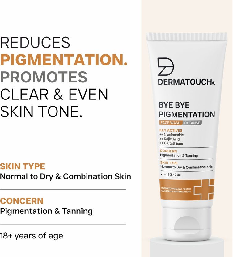 Dermatouch Bye Bye Pigmentation Face Wash - Image 3