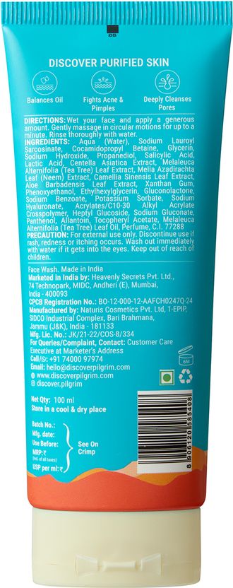 Pilgrim 1% Salicylic Acid Tea Tree & CICA Gel - Image 8