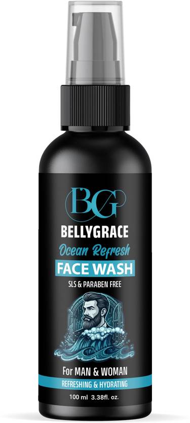 BELLYGRACE Ocean Refresh is a multi-action cleanser designed for both men and women Face Wash