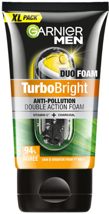 Garnier Men MEN Brightening & Anti-Pollution TurboBright Double