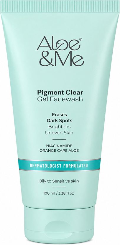 aloe&me Pigment Clear Gel Facewash 100 ml - Image 1