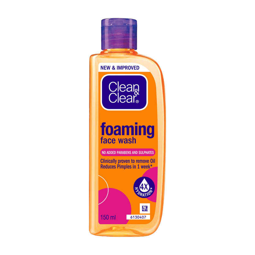 Clean & Clear Oil Free Foaming  Face Wash