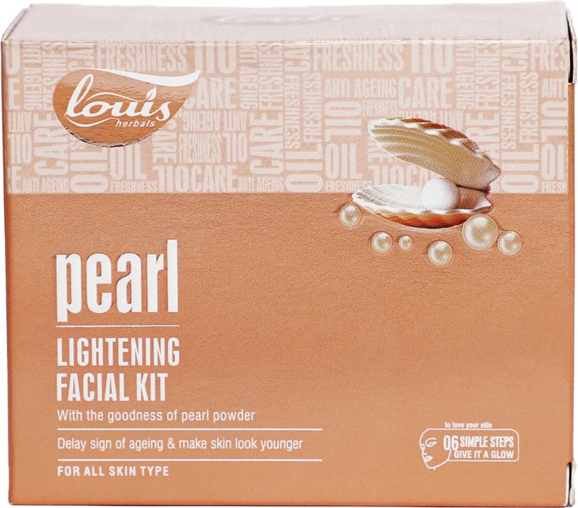 Louis herbals Pearl Lightening Facial Kit 60 g