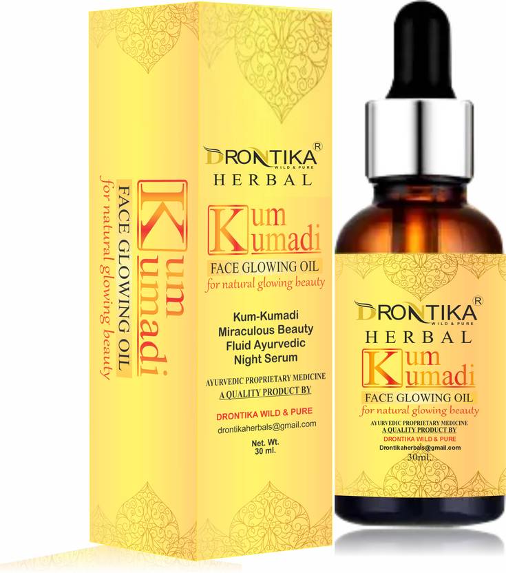 Khadi Herbal Kumkumadi Face Glowing Oil for Natural Beauty (30 ml