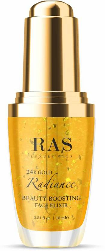 RAS Luxury Oils Radiance 24K Gold Brightening Face Gel Serum