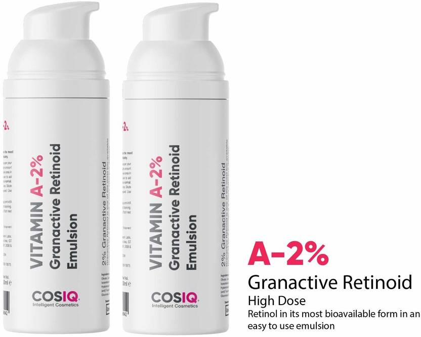 CosIQ Vitamin A2 Granactive Retinoid Emulsion Anti Ageing,Wrinkles