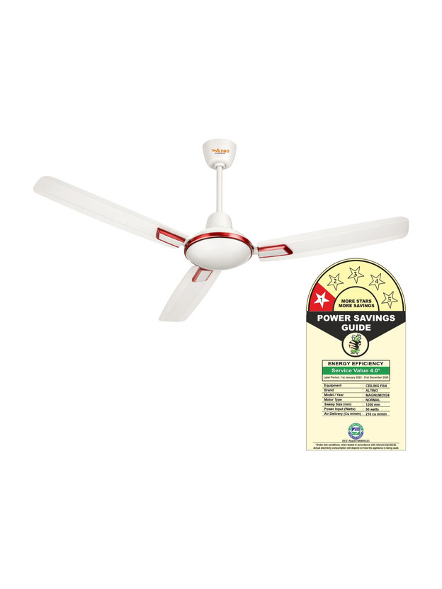 Click to enlarge ALTINO 48 inch Premium Powerful BEE Star Rated Ceiling Fan for Ho...more