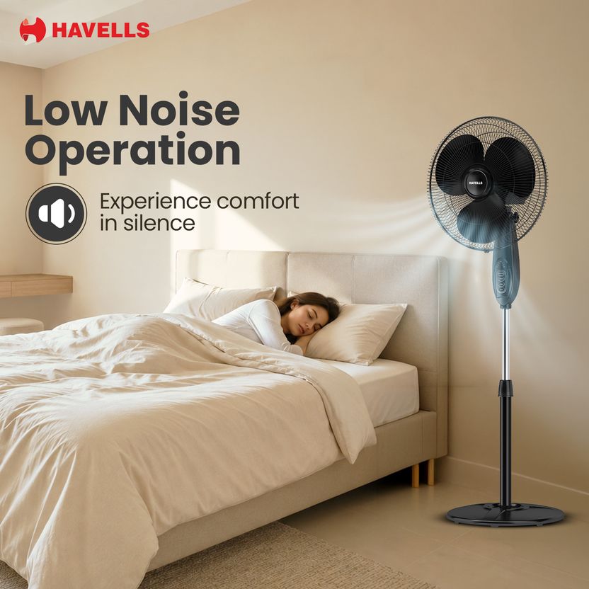 HAVELLS Gatik Pro 400mm BLDC Pedestal Fan - Image 3