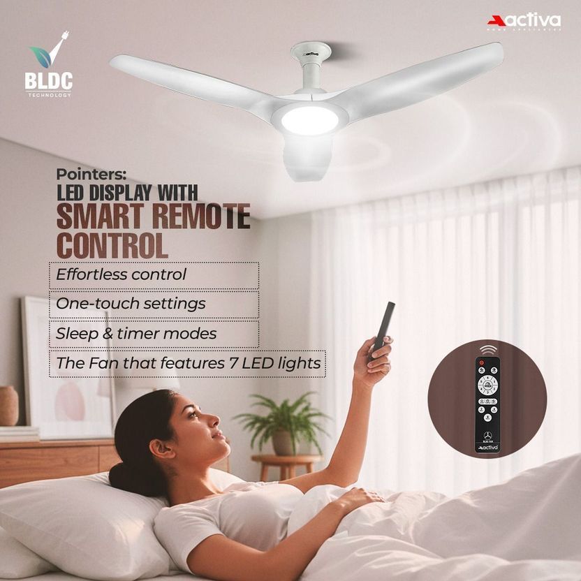 ACTIVA Silentair Light 1200 mm Ceiling Fan - Image 5