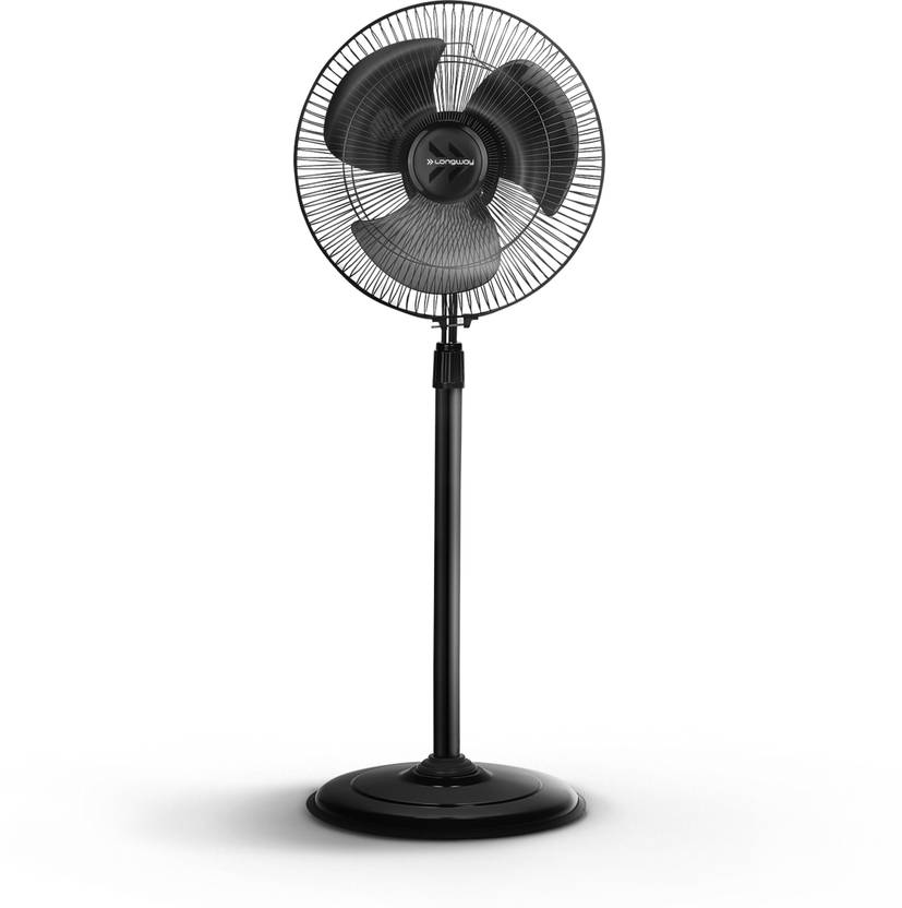 Longway Speedy P1 400 mm Ultra High Speed 3 Blade Pedestal Fan Price in India Buy Longway