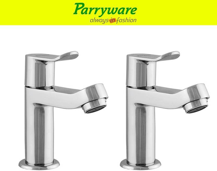 Parryware Alpha brass Pillar tap set of 2 pic 201 Alpha Pillar tap