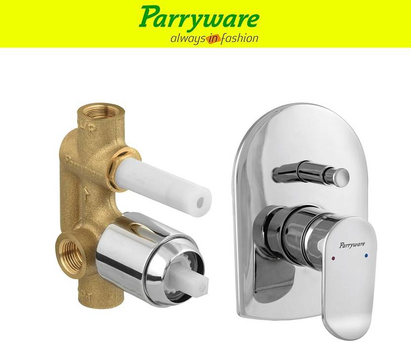 Parryware Alpha conceald diverter body + upper trim set of 1 pic 334