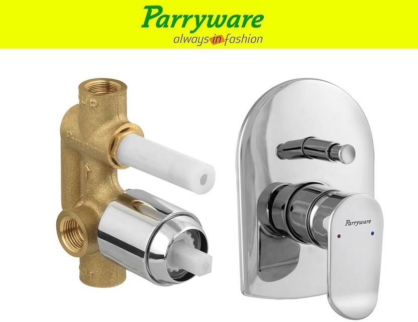 Parryware Alpha conceald diverter body + upper trim set of 1 pic 143