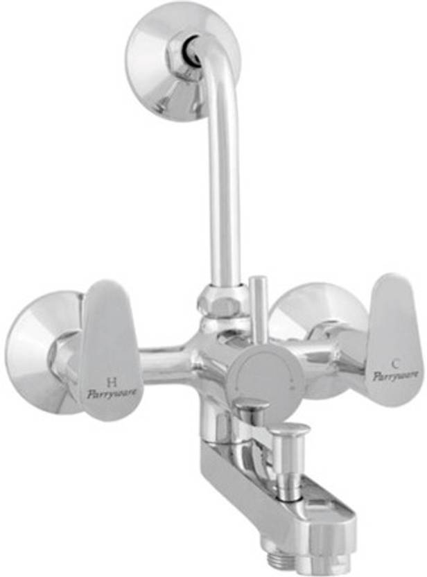 Parryware Uno Wall mixer 3 in 1 with l bend t501748 Mixer Faucet Price