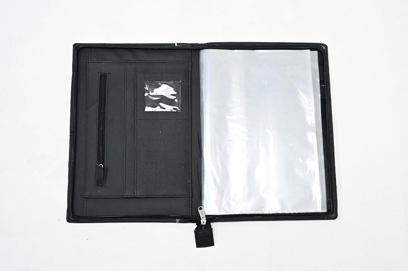 CAMPIO Leatherette Professional B4 File Executive Zip Bag - Image 3