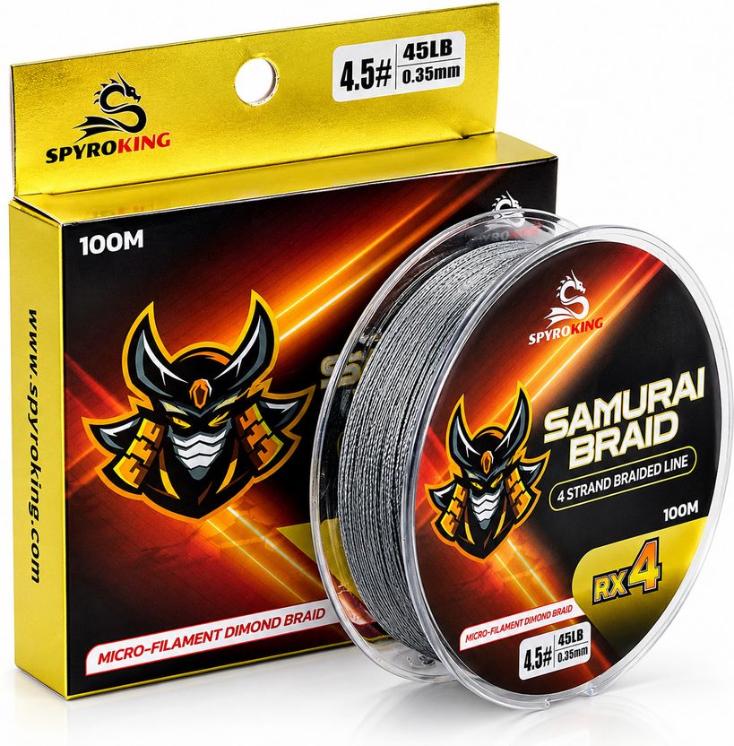 ZORIADA Braided Fishing Line (Grey) - Image 10