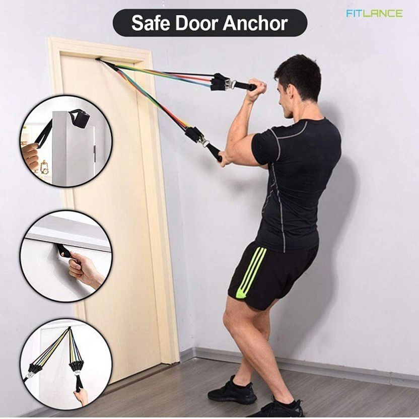 FITLANCE Resistance Bands Tubes for Home Gym - Image 5