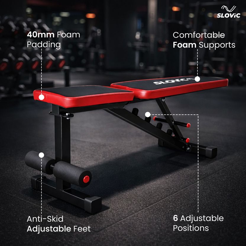 SLOVIC Fitness Bench for Home Gym - Image 5